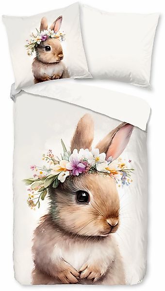 PURE luxury collection Kinderbettwäsche "Evi" 2 Stk. Mikrofaser, 135x200, 2 günstig online kaufen