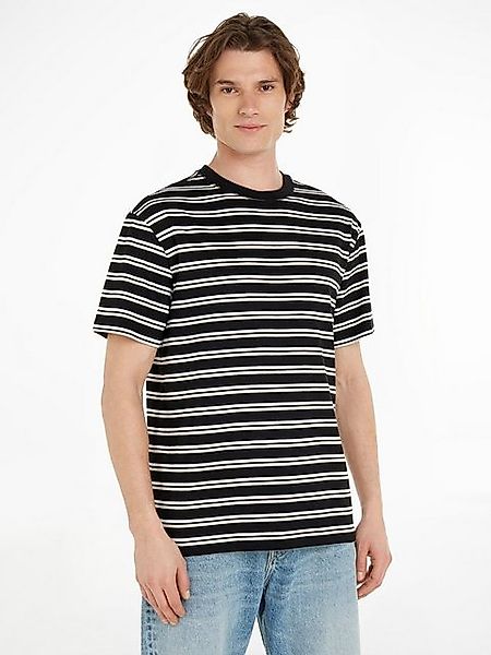 Tommy Jeans T-Shirt TJM REG EASY STRIPE TEE mit mehrfarbigen Streifen günstig online kaufen