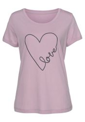 Vivance Dreams Shorty Set, 2 Stk. tlg., mit süßem Herzchendruck günstig online kaufen