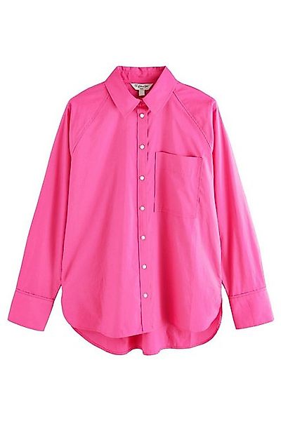 Next Langarmhemd Oversize-Langarmshirt aus 100 % Baumwolle günstig online kaufen