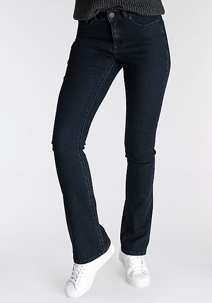 Arizona Bootcut-Jeans "Ultra Soft" elastische Passform, ausgestellte Beinfo günstig online kaufen