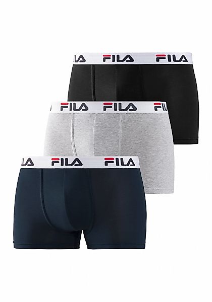 Fila Boxer, (3er Pack), mit elastischem Logobund günstig online kaufen