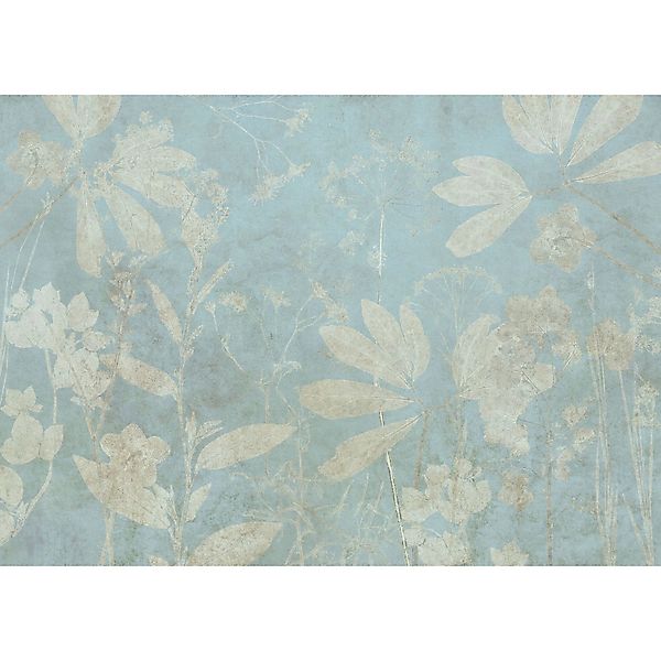 Komar Fototapete Jardin Sur Papier Blau 350 x 250 cm 610020 günstig online kaufen