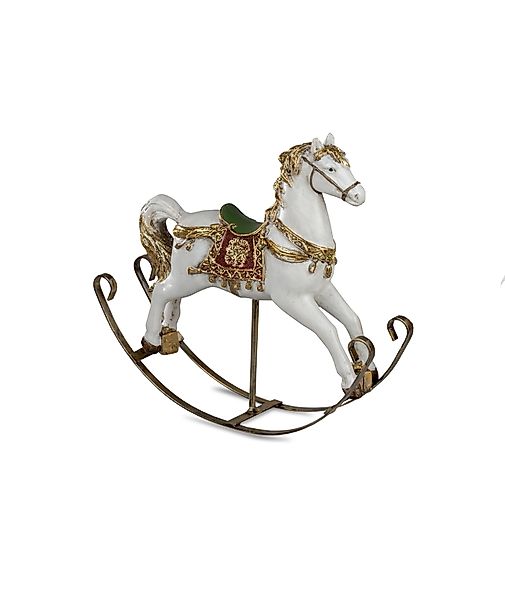 Small-Preis Dekofigur Schaukelpferd Weihnachtsdeko in verschiedenen günstig online kaufen