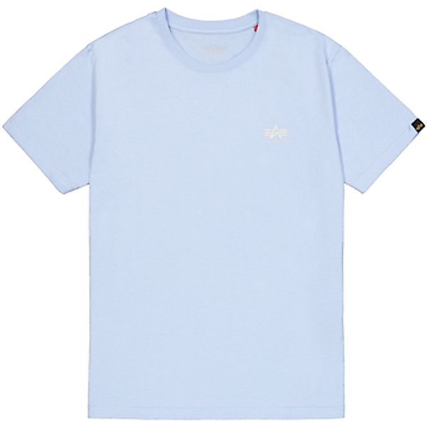 Alpha Industries  T-Shirt Backprint T-Shirt - artic blue günstig online kaufen