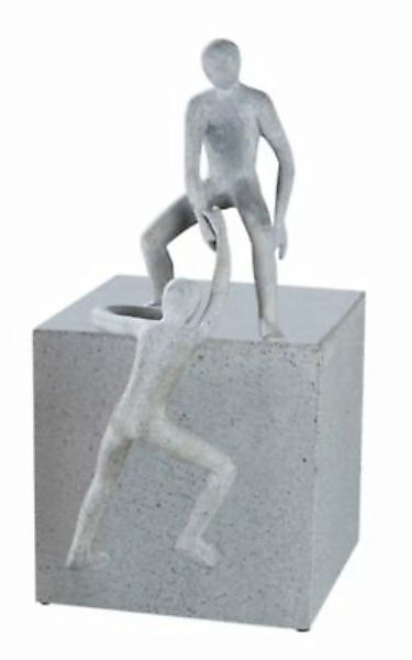 Gilde Skulptur helfende Hand grau günstig online kaufen