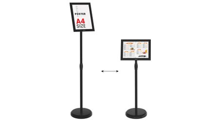 ALLboards Einzelrahmen ALLboards Doppelseitige Werbetafel Kundenstopper günstig online kaufen