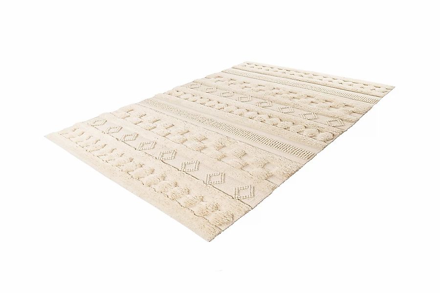 Megusta Wollteppich Bohist 125 Natural 80cm X 150cm günstig online kaufen