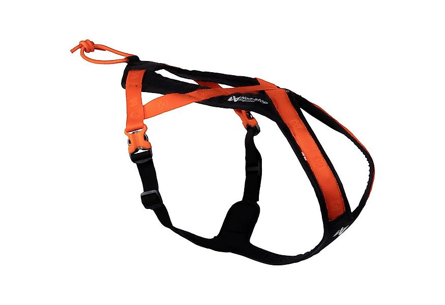 Non-stop dogwear Hunde-Geschirr Rush Harness black/orange, für aktive Hunde günstig online kaufen