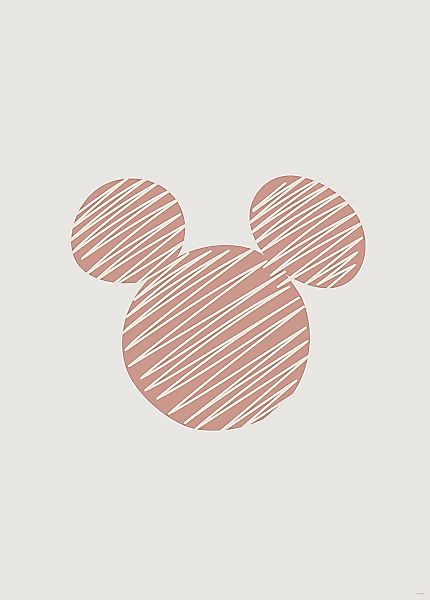 Komar Bild "Striped Mouse" Natur 1 Stk. tlg. Wandbild zur Dekoration im Kin günstig online kaufen