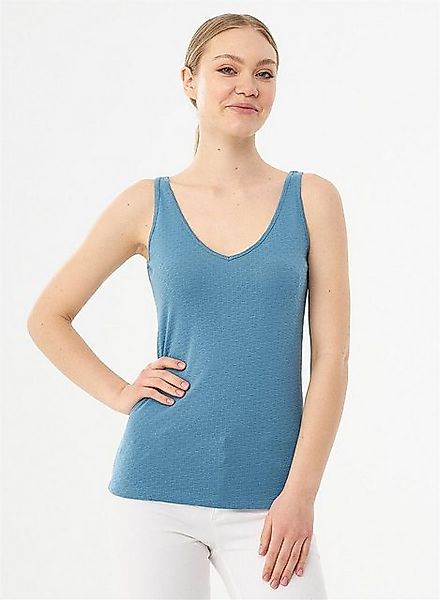 ORGANICATION 2-in-1-Top Women's Tank Top in Petrol Blue günstig online kaufen