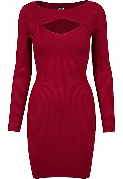 URBAN CLASSICS Shirtkleid "Urban Classics Damen Ladies Cut Out Dress" 1 Stk günstig online kaufen