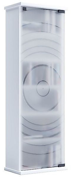 VCM CD-Regal Holz CD DVD Stand Regal Schrank Glastür Tilano M günstig online kaufen