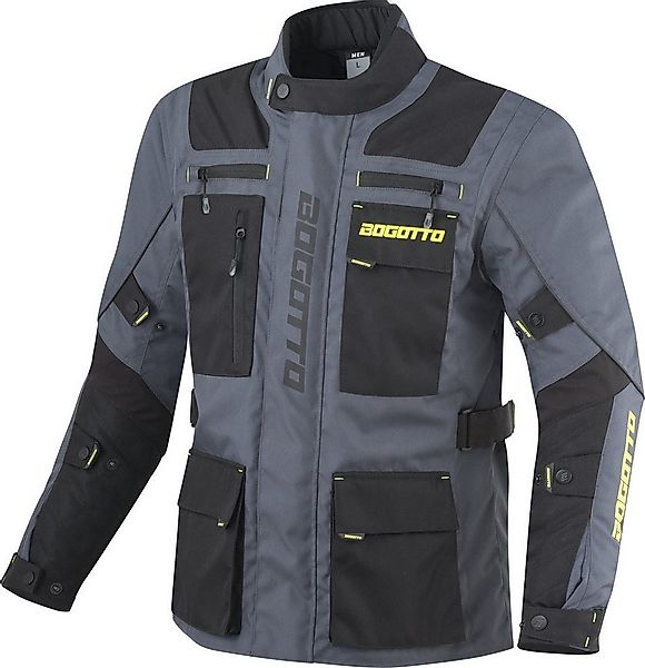 Bogotto Motorradjacke Covelo wasserdichte Motorrad Textiljacke herausnehmba günstig online kaufen