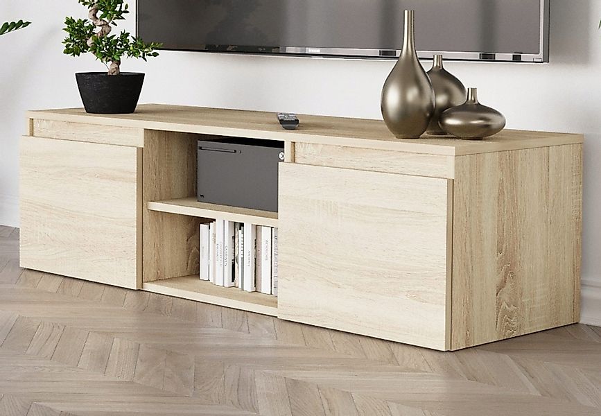 Home Collective TV-Schrank Lowboard Fernsehschrank mit günstig online kaufen