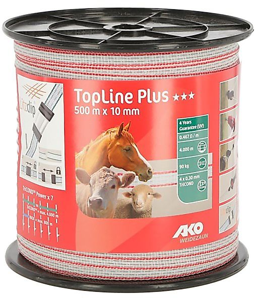 Kerbl Weidenzaun Kerbl TopLine Plus Weidezaunband, günstig online kaufen