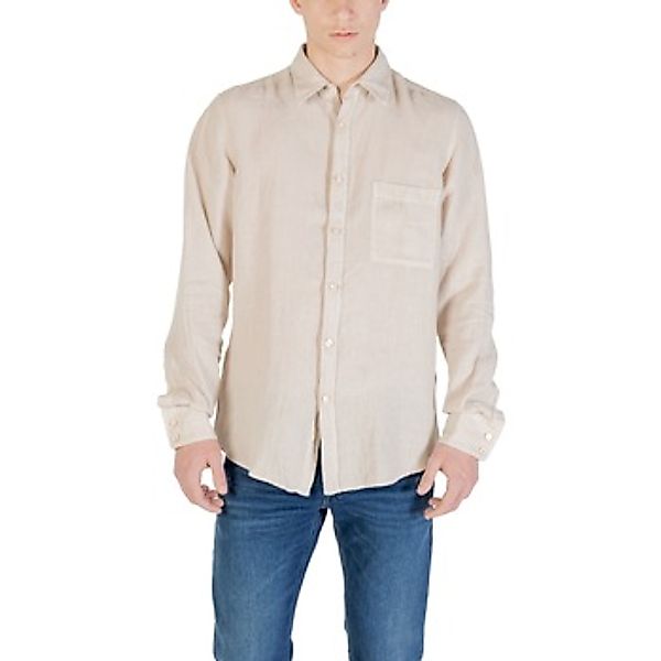 BOSS ORANGE Leinenhemd Relegant mit Markenlabel günstig online kaufen