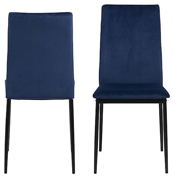 ACTONA GROUP Esszimmerstuhl »Demina« (Set) 4 Stk.in Samtvelours oder Kunstl günstig online kaufen