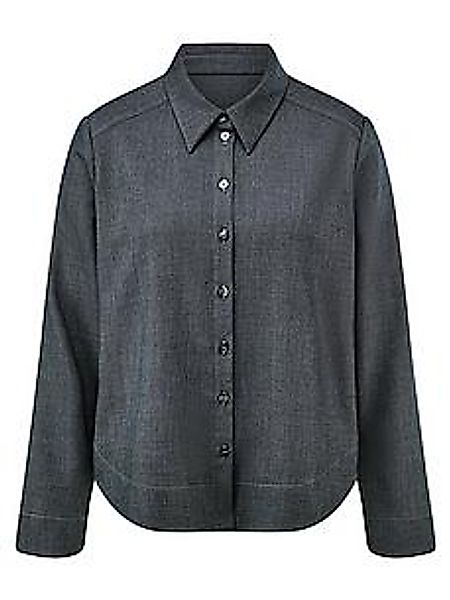 Bluse Peter Hahn blau günstig online kaufen