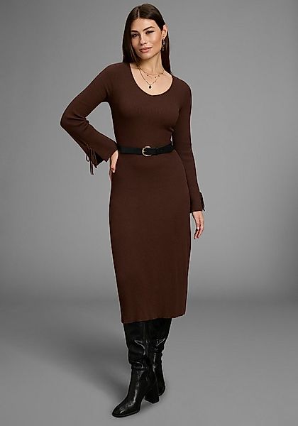 Bruno Banani Strickkleid mit besonderem Ärmeldetail günstig online kaufen