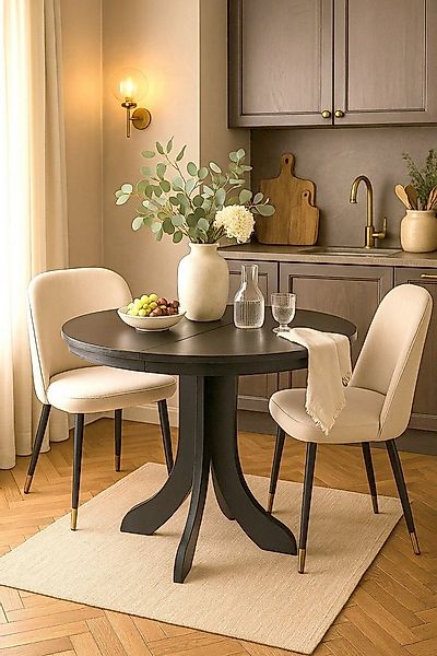 moebel-direkt-online Esstisch ausziehbar von 90 bis aus 130 cm, Durchmesser günstig online kaufen