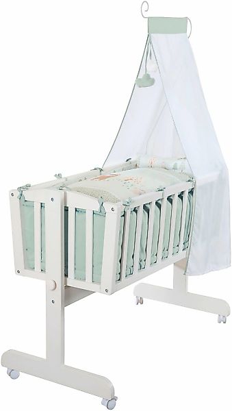 roba Stubenbett "Woodland Buddies, Komplettwiegenset" mit Komplettausstattu günstig online kaufen