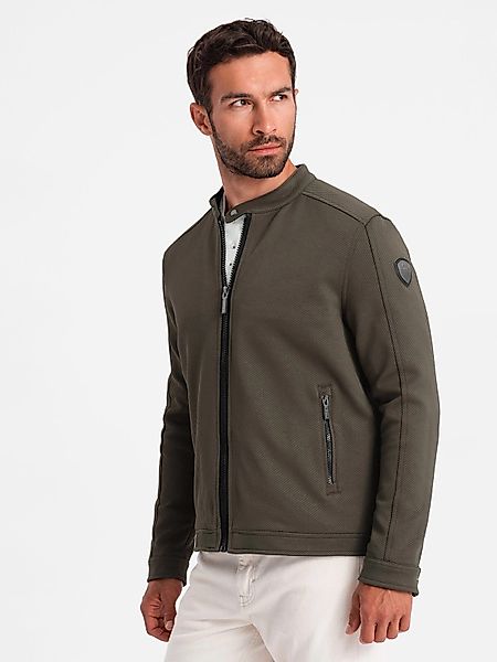 OMBRE Bikerjacke BIKER-Jacke für Herren aus günstig online kaufen