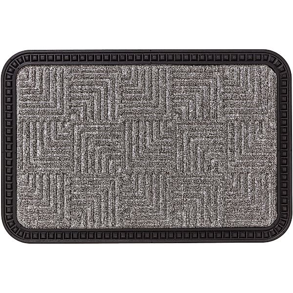 ASTRA Fußmatte "Border Star 2" rechteckig 8 mm Höhe Schmutzfangmatte, In -u günstig online kaufen