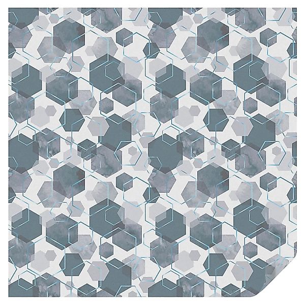 Tulup Buntglasfolie Geometrische Sechsecke Fensterfolie Buntglas Selbstkleb günstig online kaufen