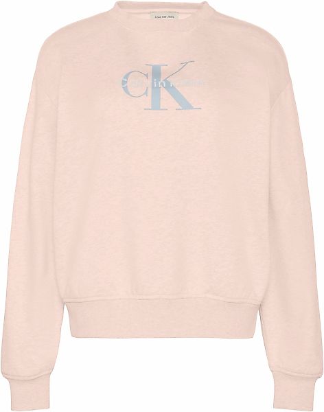 Calvin Klein Jeans Sweatshirt "LS MONOLOGO FRENCH TERRY RLXD CR", Logoschri günstig online kaufen