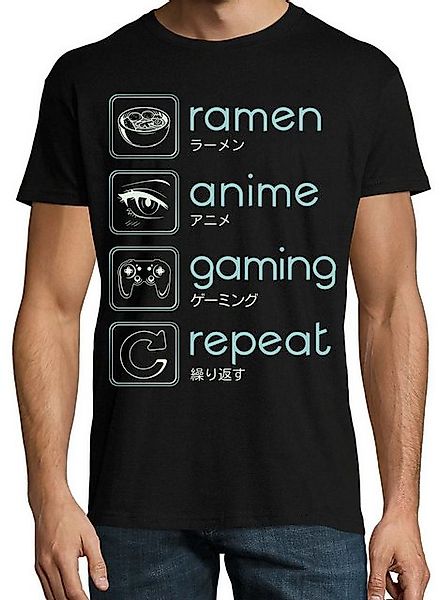 Youth Designz Print-Shirt Ramen Anime Gaming Herren T-Shirt mit lustigen Lo günstig online kaufen