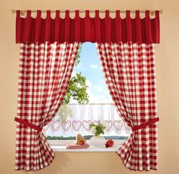 Stickereien Plauen Querbehang "Durach" Schlaufen 1 Stk. tlg. günstig online kaufen