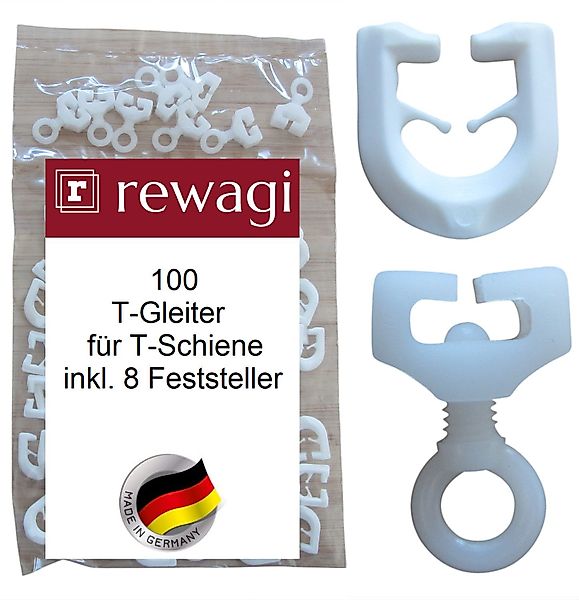 rewagi Gardinenhaken 100 T-Gleiter, Gardinenhaken & günstig online kaufen