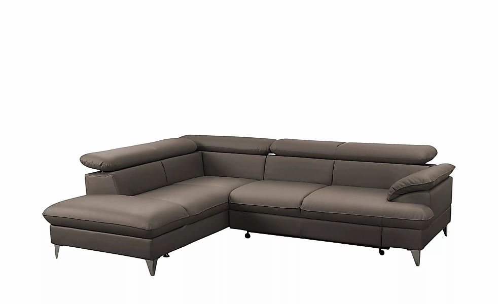 uno Ecksofa aus Kunstleder David ¦ braun ¦ Maße (cm): B: 208 H: 74 T: 256.0 günstig online kaufen