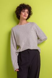 SENSES.THE LABEL Rundhalsshirt aus Baumwolle günstig online kaufen