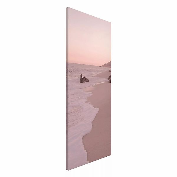 Magnettafel Roségoldener Strand günstig online kaufen