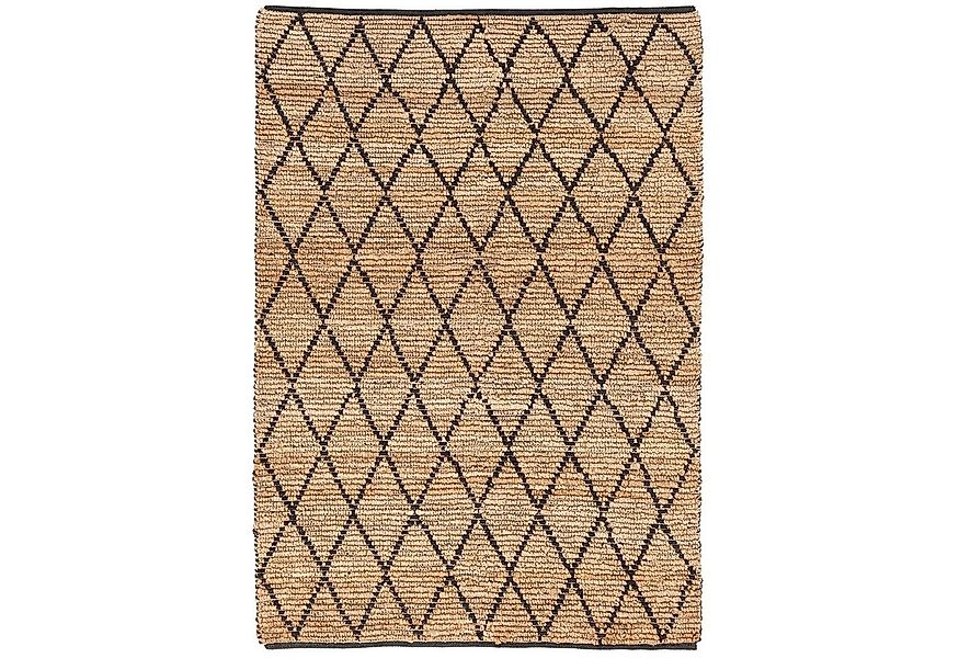 Pergamon Sisalteppich Naturfaser Teppich Jute Salsa Rauten, Rechteckig, Höh günstig online kaufen