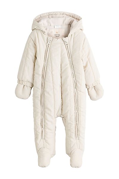 Next Overall Gesteppter Strampler mit Slogan günstig online kaufen