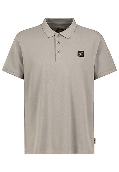 Eight2Nine Poloshirt Mit Knopfleiste und Logo günstig online kaufen