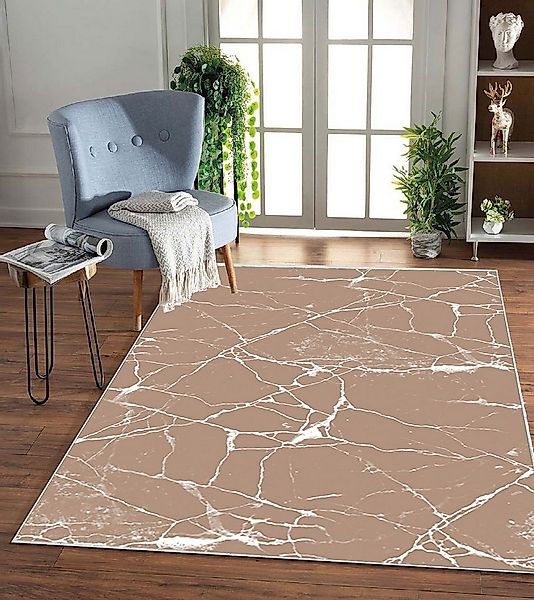 Jungengel Teppich Marmor 160x230cm Wohnzimmer Schlafzimmer Teppichläufer Fl günstig online kaufen