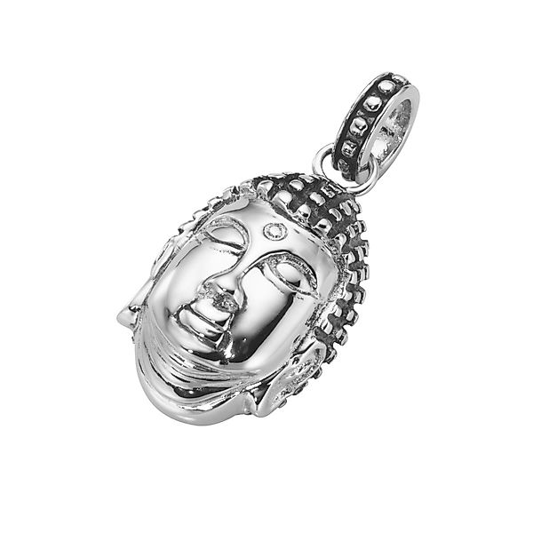 GIORGIO MARTELLO MILANO Kettenanhänger "Buddha-Kopf, teilweise geschwärzt" günstig online kaufen