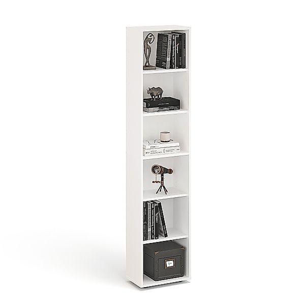 KOMTO Bücherregal Lumo 40 cm Weiß günstig online kaufen