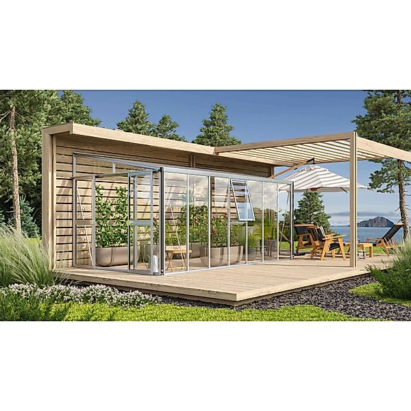 Vitavia Gewächshaus Athena 11900 Alu 11,9 m² günstig online kaufen