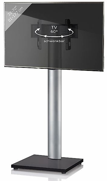 VCM TV-Rack "Universal TV Fernseh Ständer Standfuß Alu Onu", (VCM Onu) günstig online kaufen