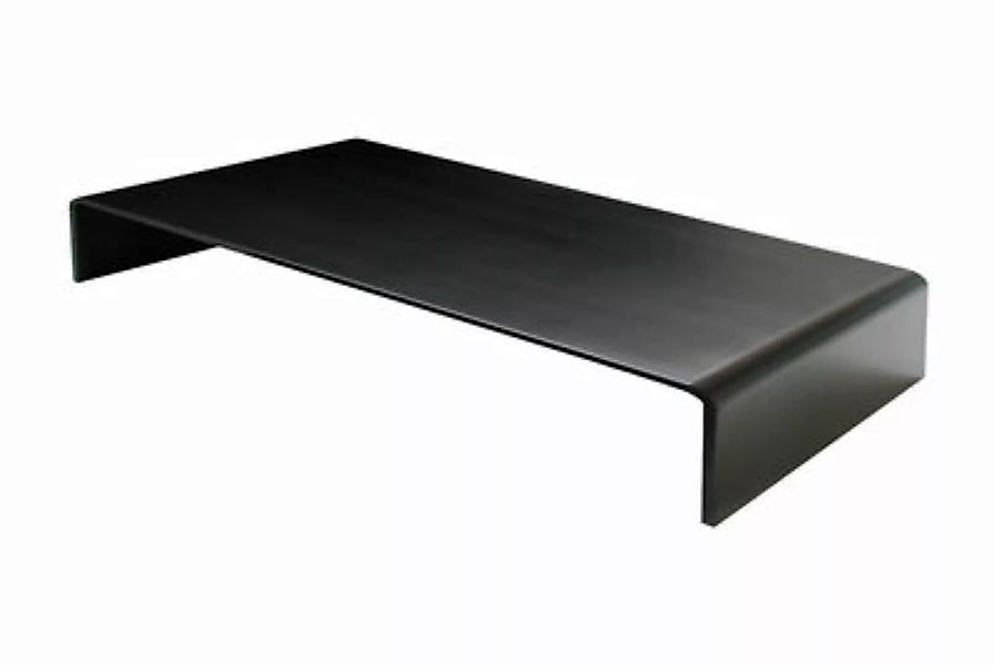 Couchtisch Solitaire Basso metall schwarz 95 x 65 x H 25 cm - Zeus - Schwar günstig online kaufen