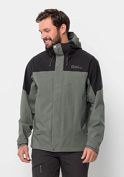 Jack Wolfskin Trekkingjacke "KAMMWEG 2L JKT M" mitKapuze günstig online kaufen
