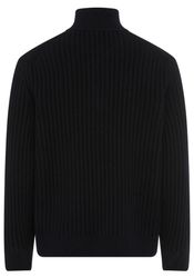 BOSS ORANGE Strickpullover Kwinter Troyer-Kragen, Rippstrick, günstig online kaufen