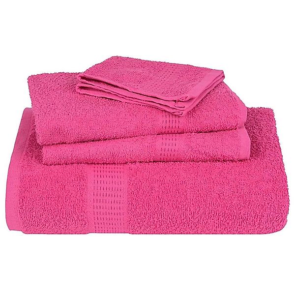 vidaXL Handtücher 4 Stk Rosa 50x100 cm 360 g/m² 100% Baumwolle 137047 günstig online kaufen
