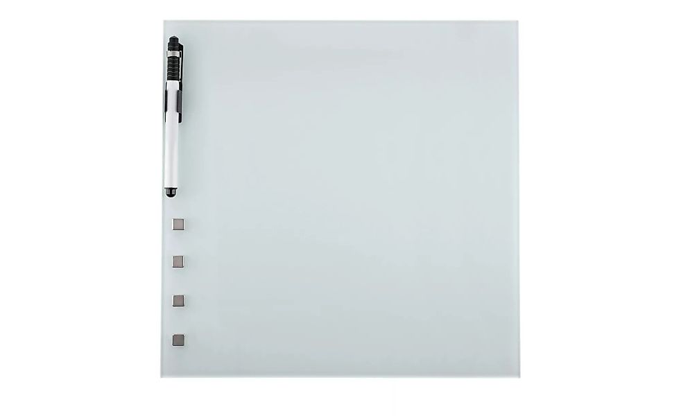 Memoboard 30x30 cm  Weiß - weiß - 30 cm - 30 cm - Sconto günstig online kaufen