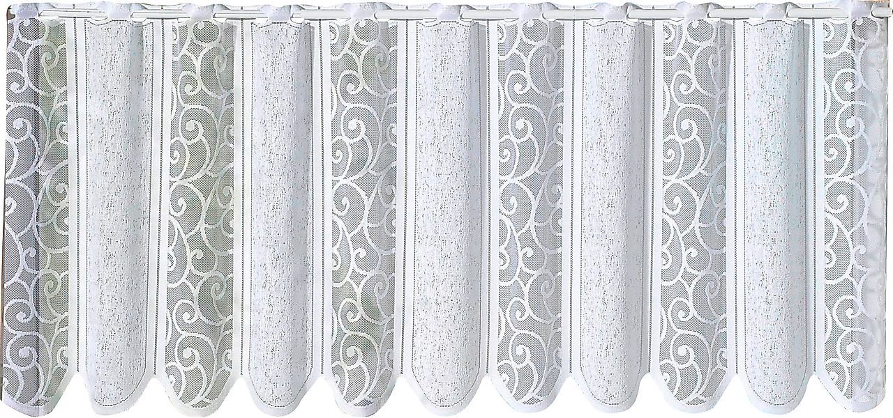 Weckbrodt Scheibengardine »Prag« Stangendurchzug 1 Stk. tlg. Bistro, Jacqua günstig online kaufen